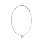 GOLDEN SQUARE ICON NECKLACE - COLLARES - Malandra Jewelry - EUWC240 - DZJDN202506235NINA