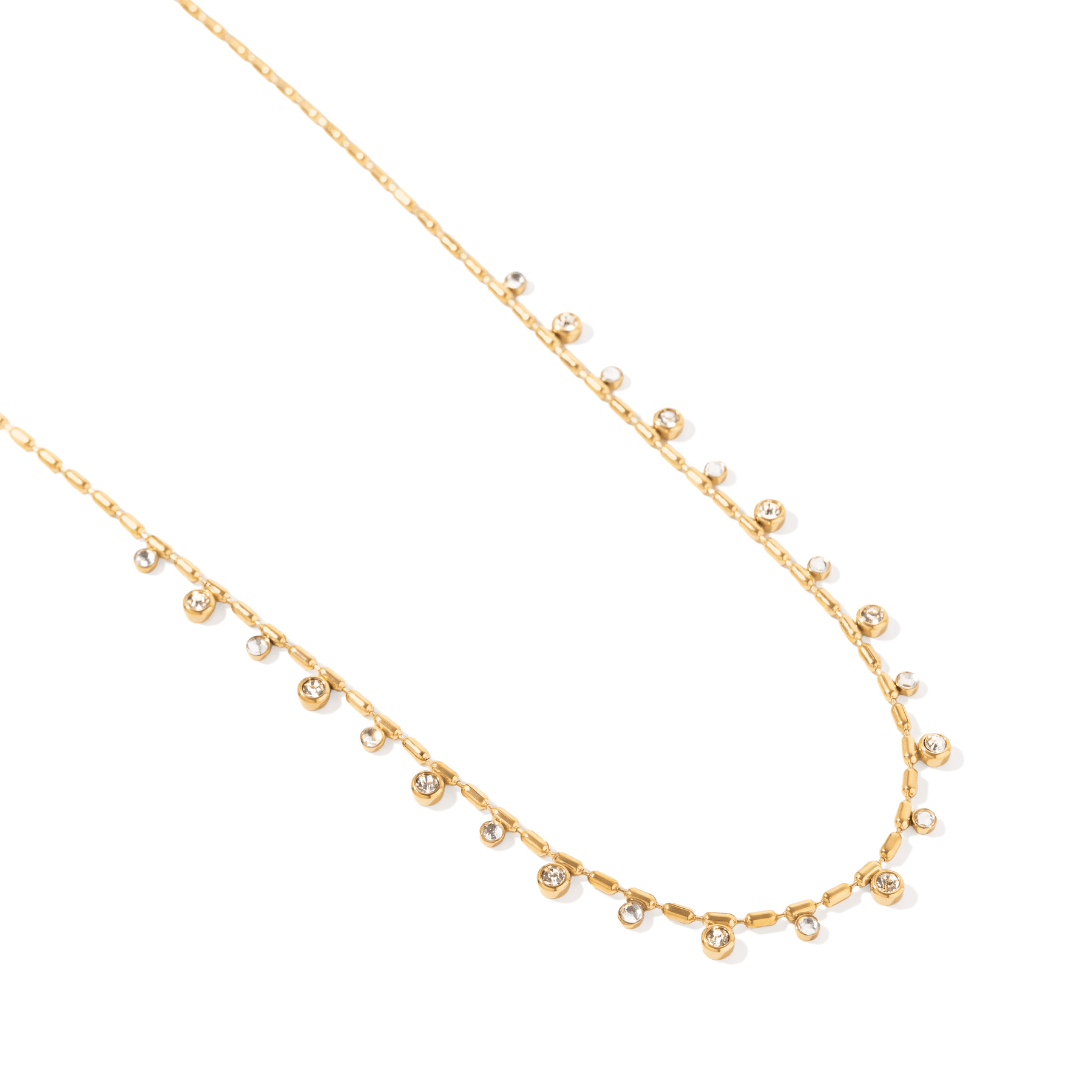 Golden Stardust Necklace - COLLARES - Malandra Jewelry - EUWC623-JDN0312213