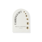 GOLDEN STARLIGHT EARRINGS SET - ARETES - Malandra Jewelry - ZWA68 - QX01115
