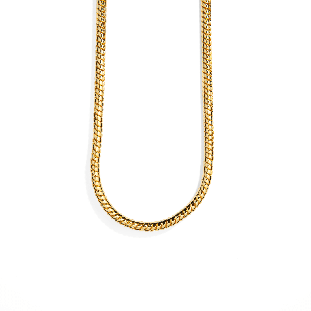 GOLDEN STREAM NECKLACE - COLLARES - Malandra Jewelry - ICC509