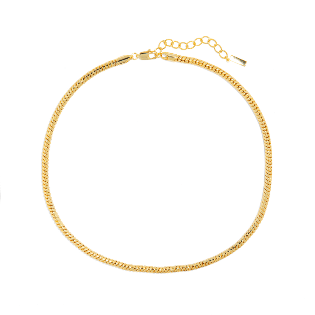 GOLDEN STREAM NECKLACE - COLLARES - Malandra Jewelry - ICC509