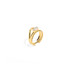 GOLDEN TRIPLE ELEGANCE RING - ANILLOS - Malandra Jewelry - EUWR189.7 - JDR0211015 - 7.7