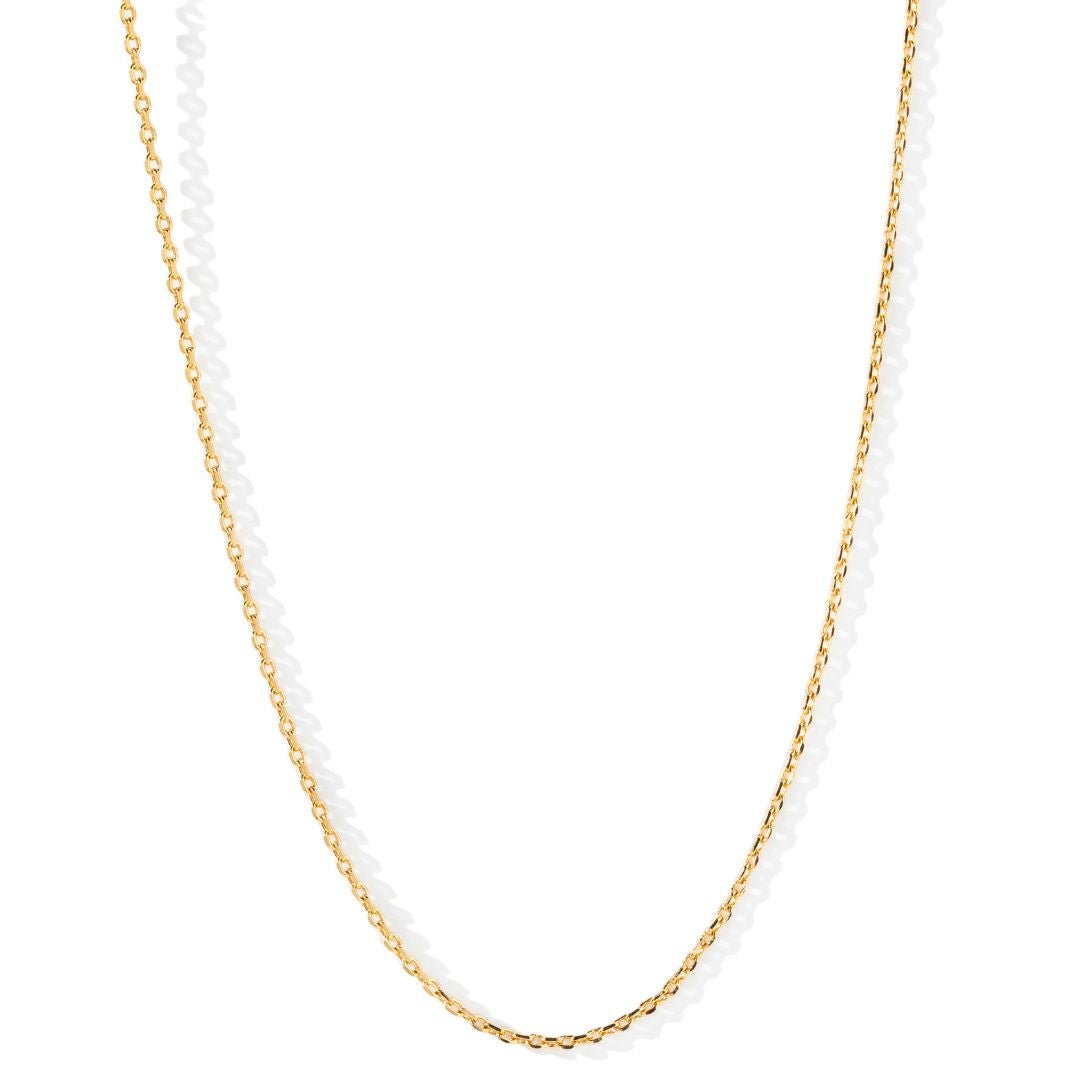 GOLDEN TWIST CHAIN 40 CM - COLLARES - Malandra Jewelry - TC1918-712940