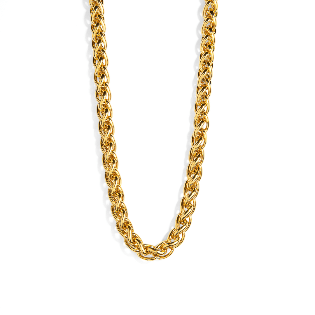 GOLDEN TWISTED LUXE NECKLACE - COLLARES - Malandra Jewelry - EUWC210 - JDN21396