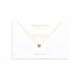 GRANATE GREEN GRATITUDE NECKLACE - COLLARES - Malandra Jewelry - TC1981
