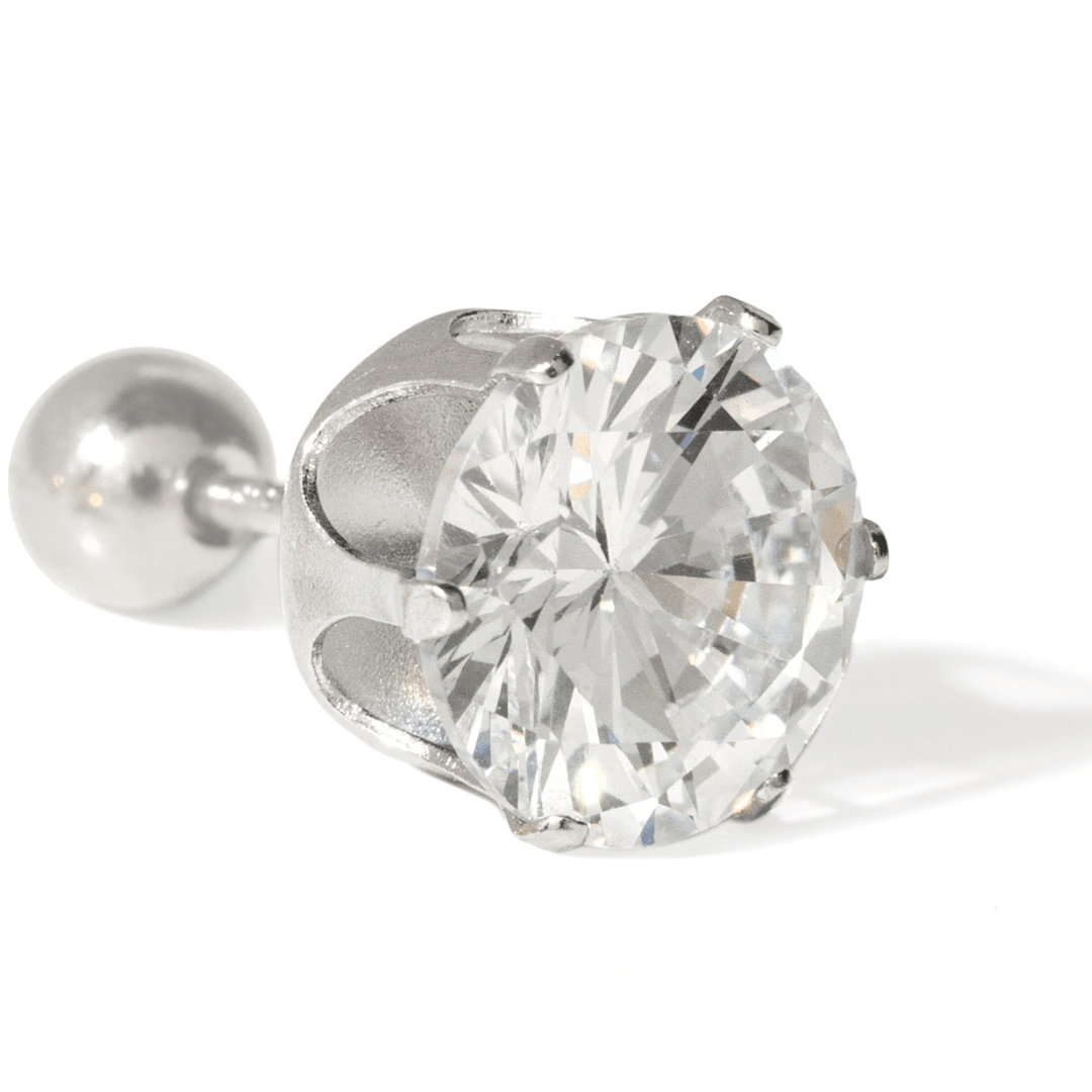 GRAND LUXE ZIRCONIA PIERCING - ARETES - Malandra Jewelry - EOBA24.P-eh5626
