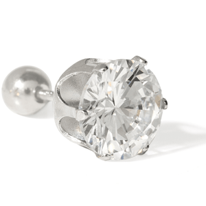 GRAND LUXE ZIRCONIA PIERCING - ARETES - Malandra Jewelry - EOBA24.P-eh5626