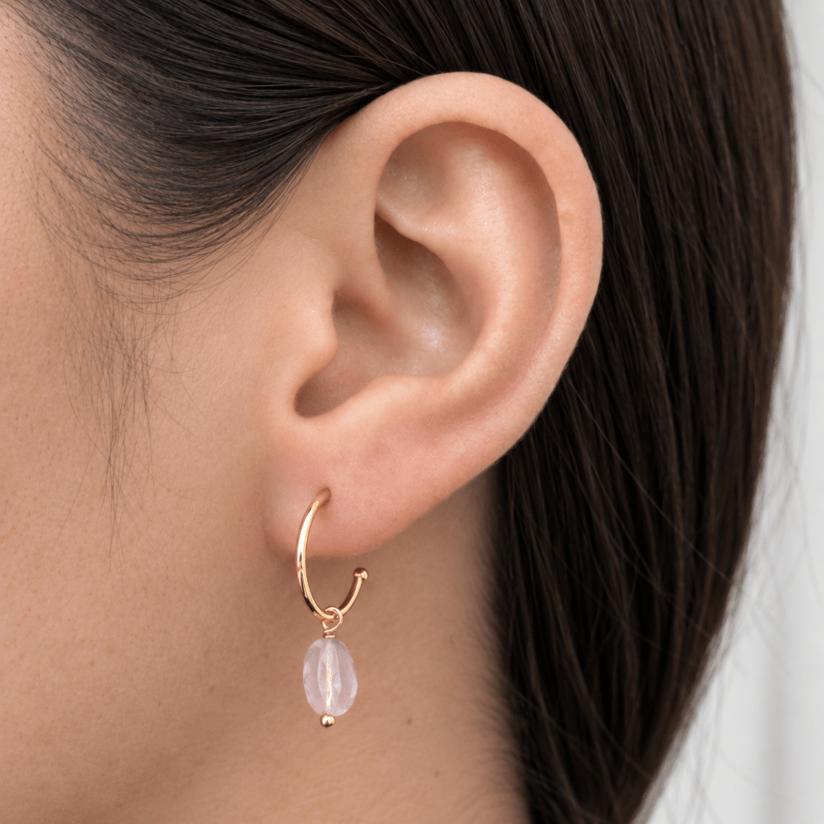 GRATITUDE AMETHYST EARRINGS - ARETES - Malandra Jewelry - TA2222