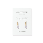 GRATITUDE AMETHYST EARRINGS - ARETES - Malandra Jewelry - TA2222