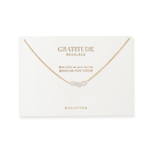 GRATITUDE AMETHYST GLOW NECKLACE - COLLARES - Malandra Jewelry - TC2271