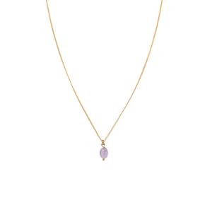 GRATITUDE AMETHYST NECKLACE - COLLARES - Malandra Jewelry - TC2221
