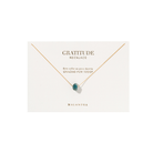 GRATITUDE APATITE NECKLACE - COLLARES - Malandra Jewelry - TC2167