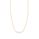GRATITUDE AQUAMARINE NECKLACE - COLLARES - Malandra Jewelry - TC2322