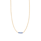 GRATITUDE BLUE JADE NECKLACE - COLLARES - Malandra Jewelry - TC2321