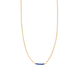 GRATITUDE BLUE JADE NECKLACE - COLLARES - Malandra Jewelry - TC2321