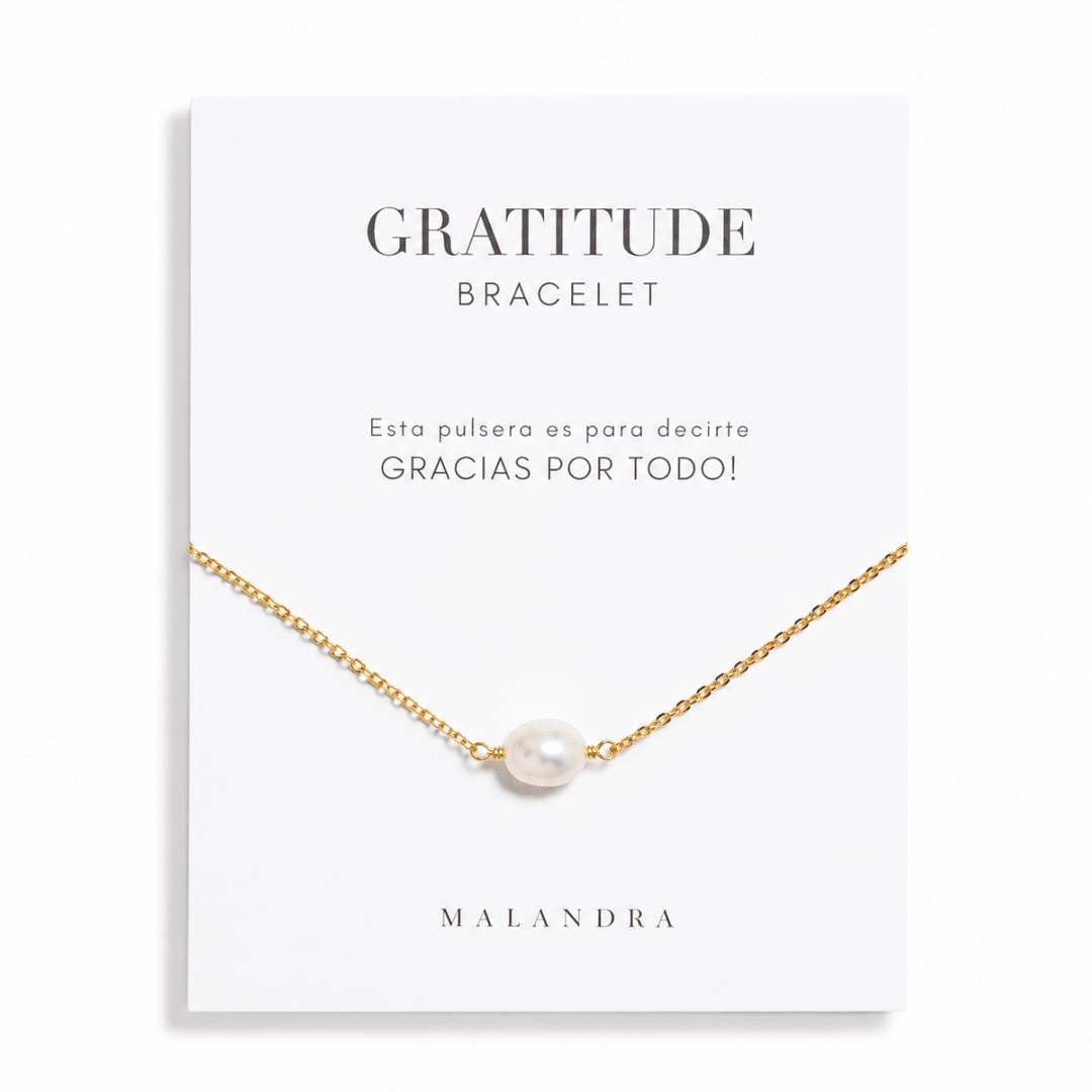 GRATITUDE BRACELET - PULSERAS - Malandra Jewelry - TP795