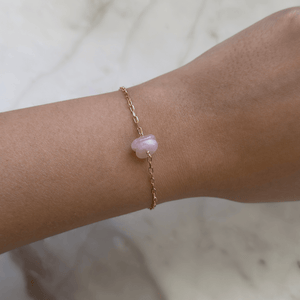 Gratitude Cotton Quartz Bracelet - PULSERAS - Malandra Jewelry - TP2637
