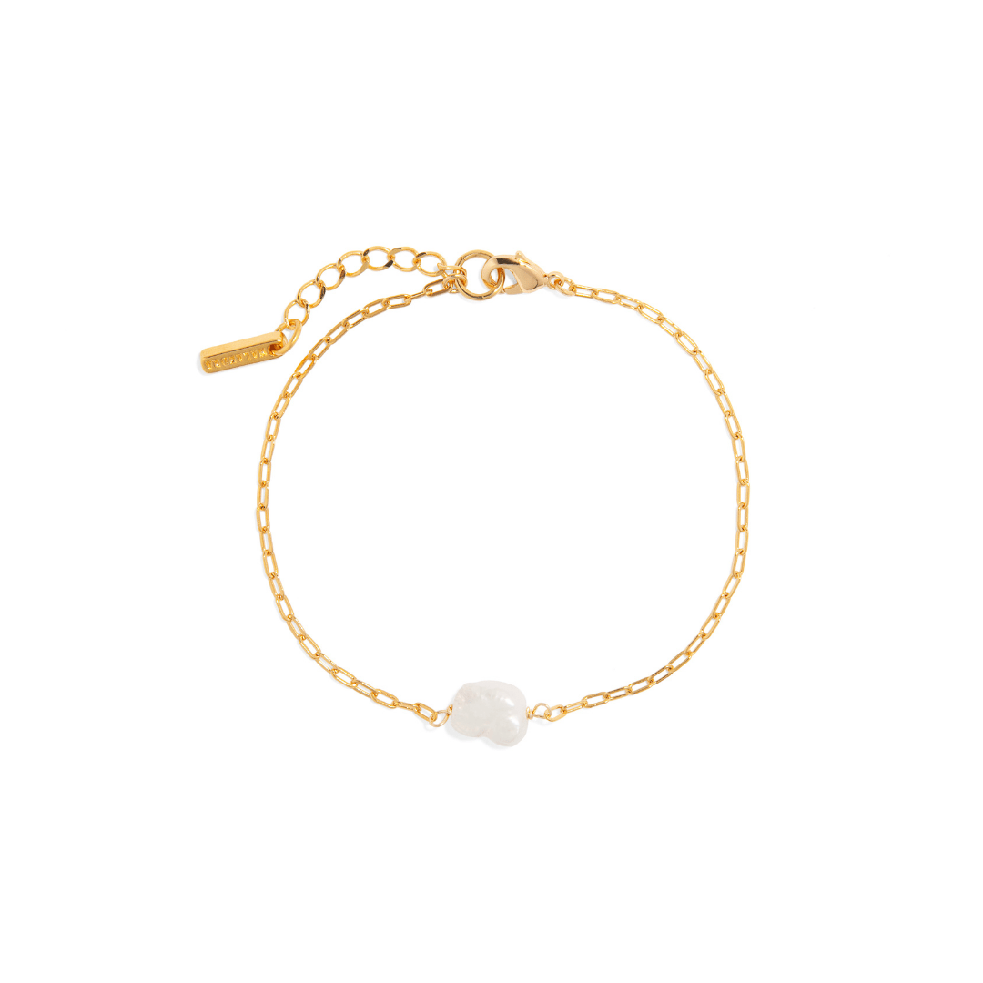 GRATITUDE ETERNAL PEARL BRACELET - PULSERAS - Malandra Jewelry - TP1800