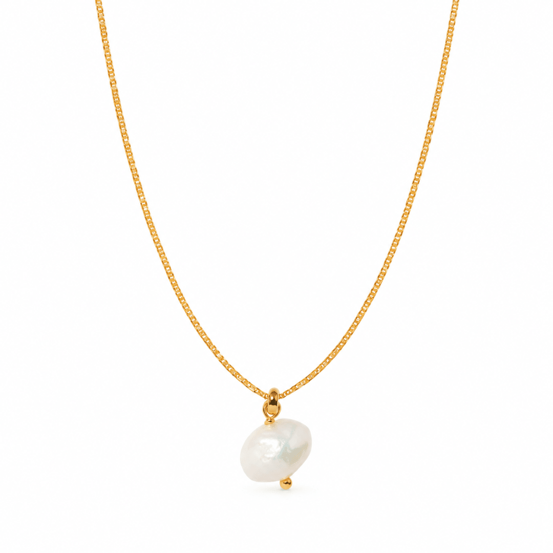 Gratitude Grace Pearl Necklace - COLLARES - Malandra Jewelry - TC2634