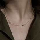 GRATITUDE LOVE PEARL NECKLACE - COLLARES - Malandra Jewelry - TC2284