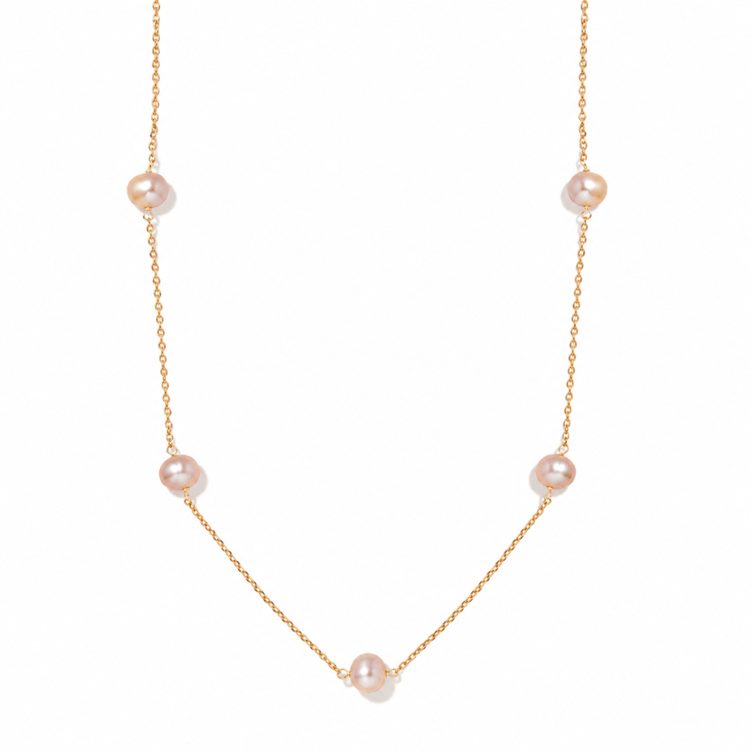 Gratitude Love Pearl Necklace - COLLARES - Malandra Jewelry - TC2284