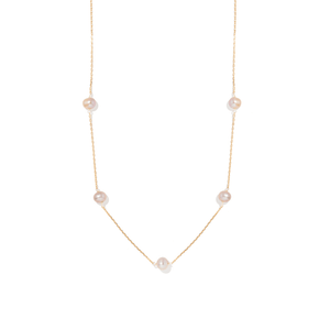 GRATITUDE LOVE PEARL NECKLACE - COLLARES - Malandra Jewelry - TC2284