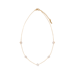 GRATITUDE LOVE PEARL NECKLACE - COLLARES - Malandra Jewelry - TC2284