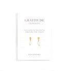 GRATITUDE PEARL EARRINGS - ARETES - Malandra Jewelry - TA136