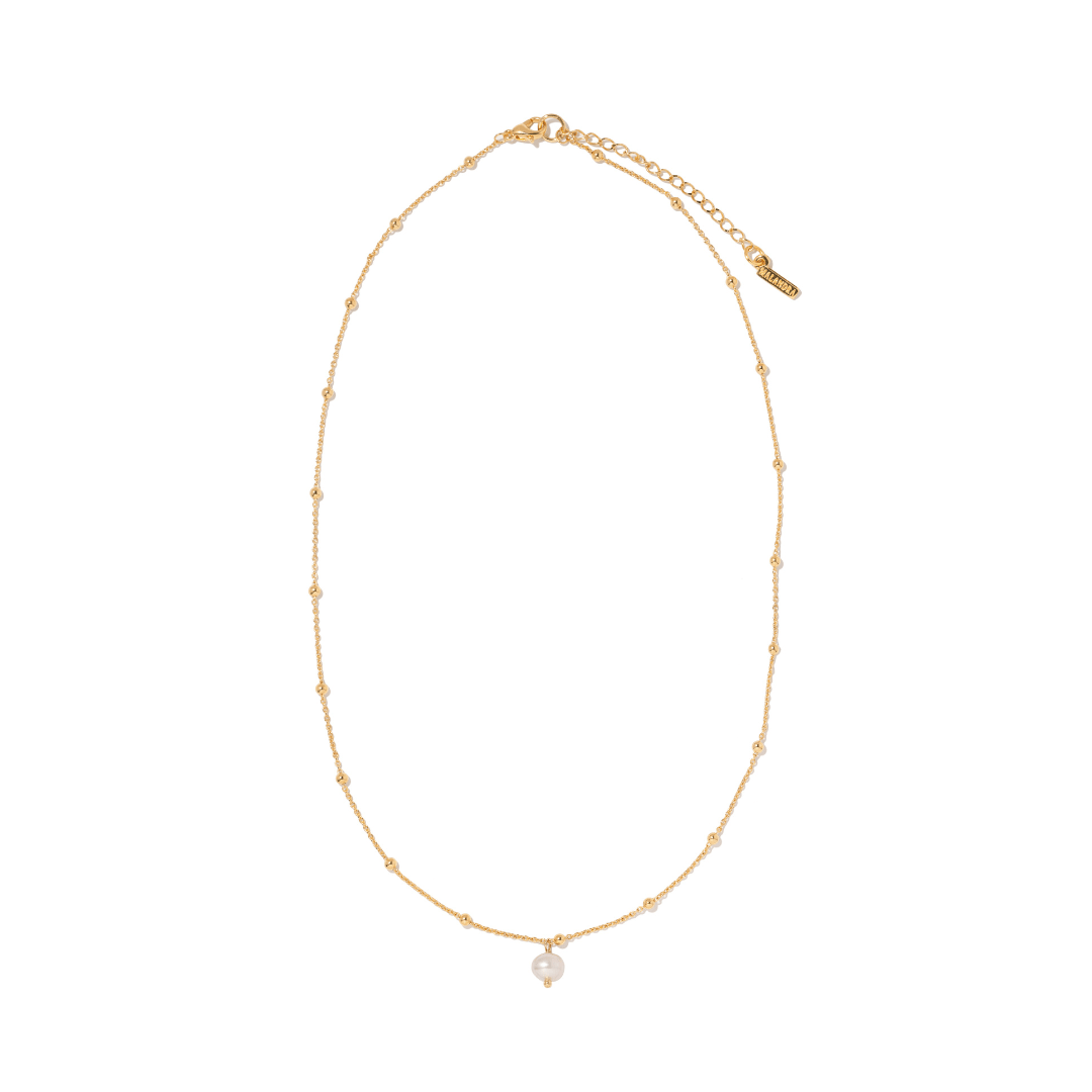 GRATITUDE PINK PEARL NECKLACE - COLLARES - Malandra Jewelry - TC2282