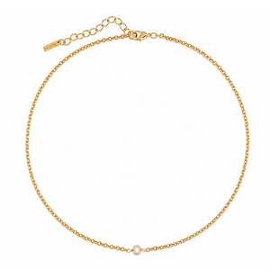 GRATITUDE ROSE PEARL NECKLACE - COLLARES - Malandra Jewelry - TC947