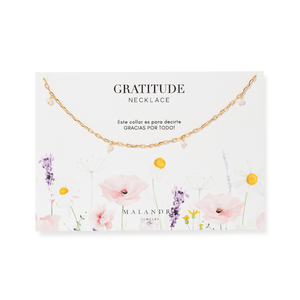 GRATITUDE SOFT PEARL NECKLACE - COLLARES - Malandra Jewelry - TC2328