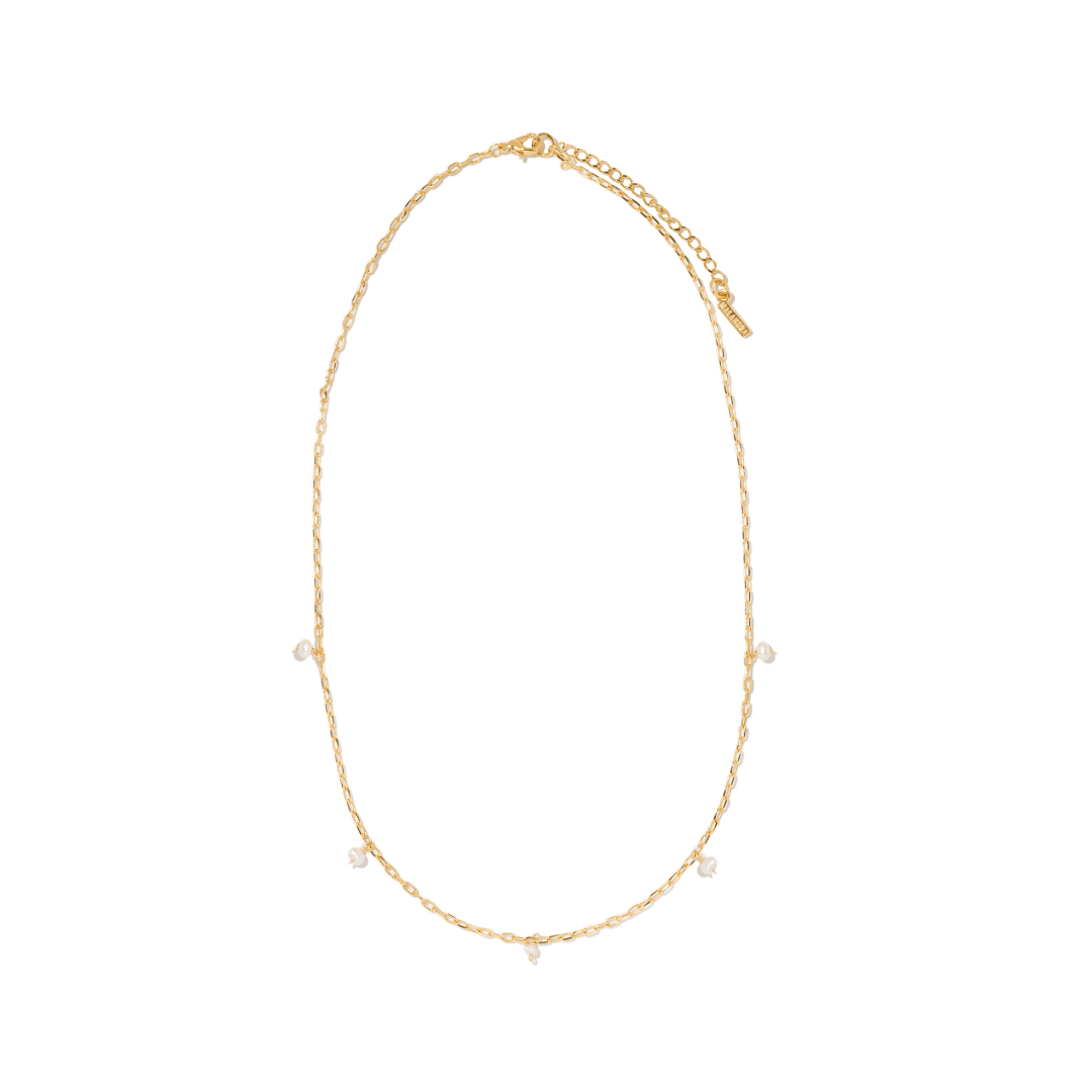 GRATITUDE SOFT PEARL NECKLACE - COLLARES - Malandra Jewelry - TC2328