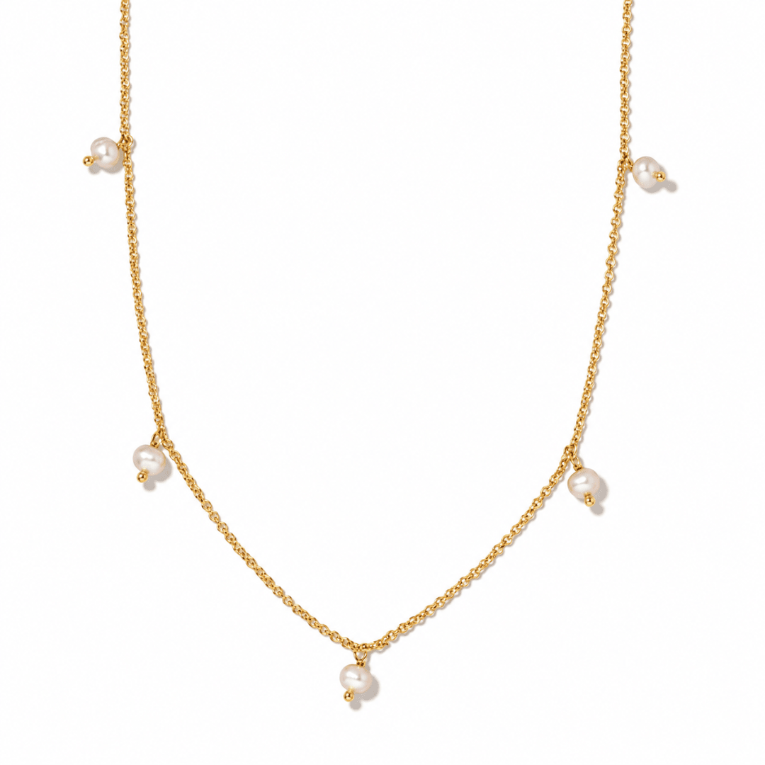 GRATITUDE SWEET PEARLS NECKLACE - COLLARES - Malandra Jewelry - TC2285