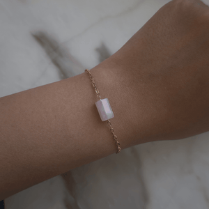 Gratitude Sweet Quartz Bracelet - PULSERAS - Malandra Jewelry - TP2639