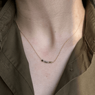 GRATITUDE SWEET TOURMALINE NECKLACE - COLLARES - Malandra Jewelry - TC2324