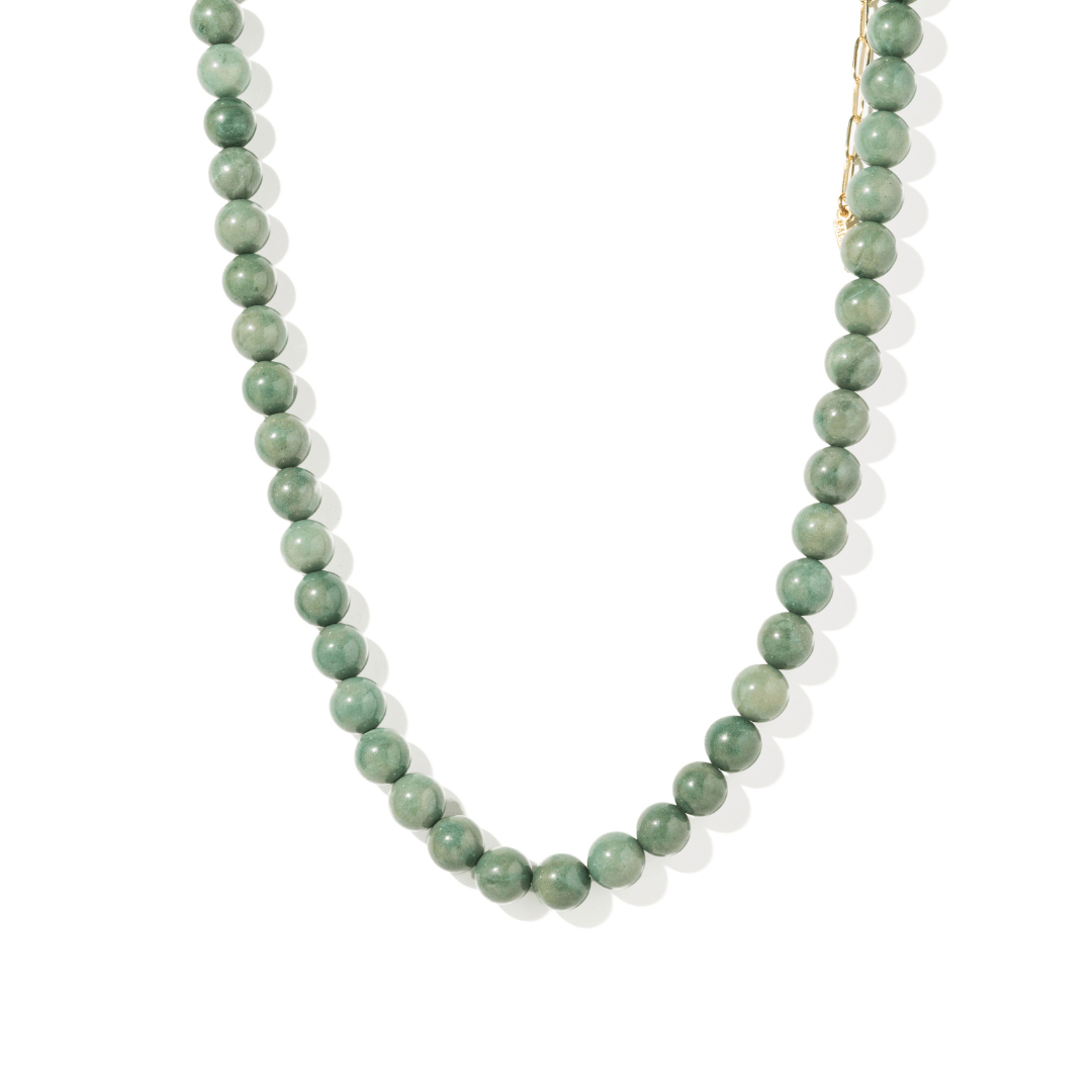 GREEN ALXA TERRA NECKLACE - COLLARES - Malandra Jewelry - TC2150