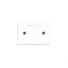 GREEN LUXE EARRINGS - ARETES - Malandra Jewelry - ZWA35.V - QX03450YS