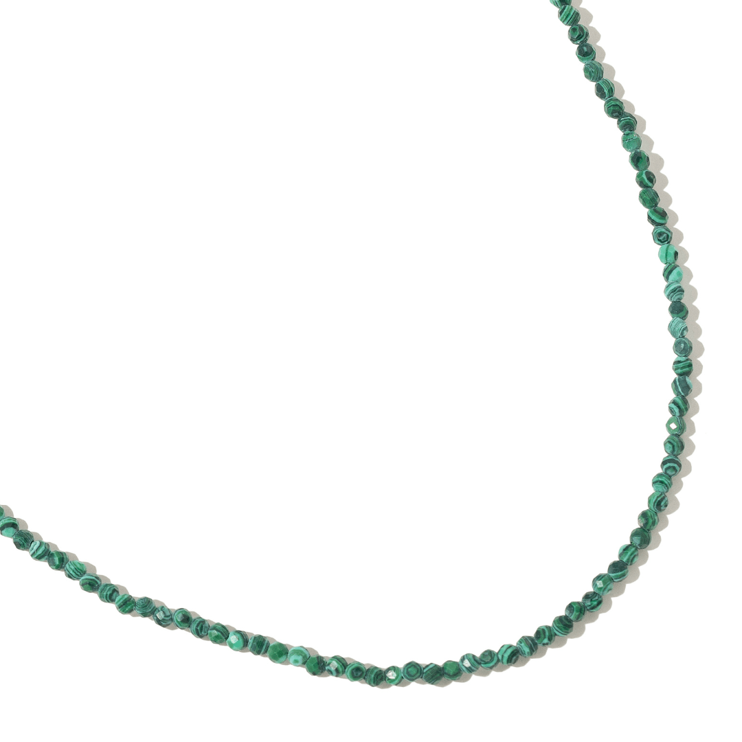 GREEN MALACHITE STONE NECKLACE - COLLARES - Malandra Jewelry - TC2305