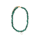 GREEN MALACHITE TERRA NECKLACE - COLLARES - Malandra Jewelry - TC2103