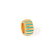 GREEN RIBBED CHARM - DIJES - Malandra Jewelry - EYHD160-Model 5 VERDE