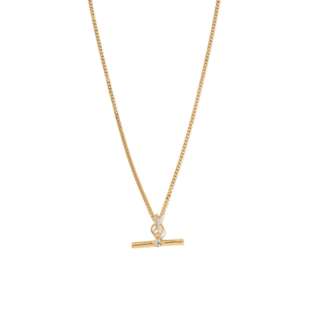 HALO BAR DROP NECKLACE - COLLARES - Malandra Jewelry - EUWC471-JDN0312270