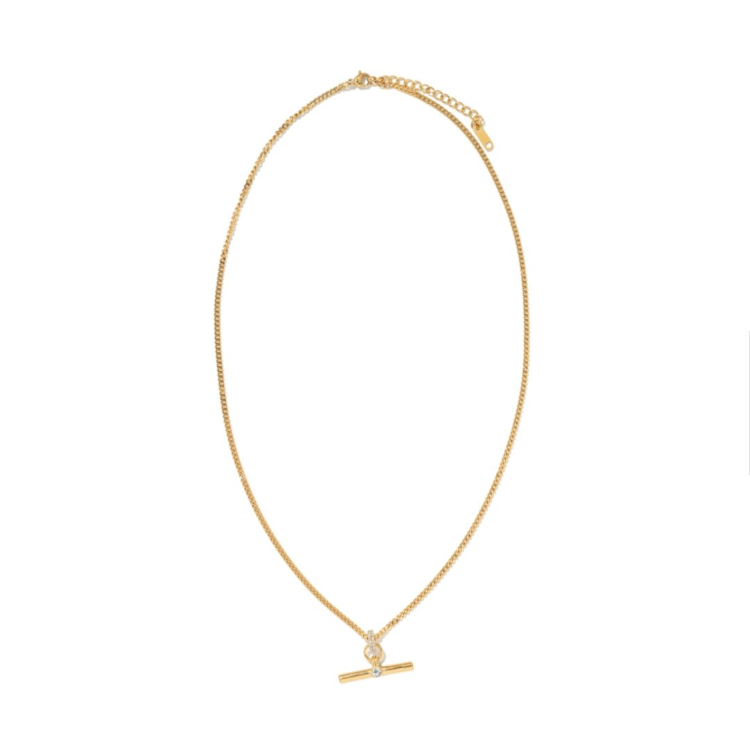 HALO BAR DROP NECKLACE - COLLARES - Malandra Jewelry - EUWC471-JDN0312270