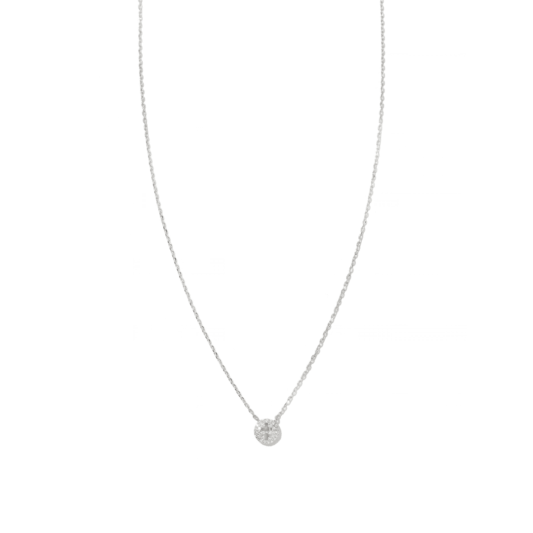 HALO CROSS SPARK NECKLACE - COLLARES - Malandra Jewelry - FBC502-1ECL0060-1RP-2