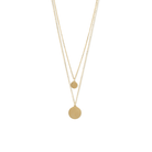 HALO DOUBLE LAYER NECKLACE - COLLARES - Malandra Jewelry - ZXC3 - X001089475