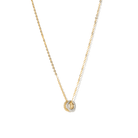 HALO RING CHARMS NECKLACE - COLLARES - Malandra Jewelry - TC2252/ICD559/ICD559.P