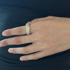 HARMONIZED FLOW RING - ANILLOS - Malandra Jewelry - EVFR49.7 - 709 - 0056B