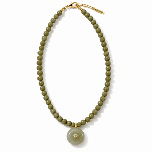 Harmony Jade Gaia Necklace - COLLARES - Malandra Jewelry - TC2714