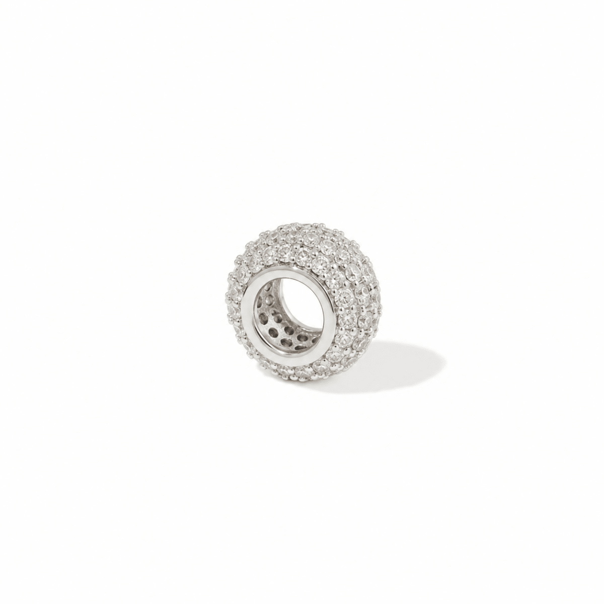 HARMONY SILVER CHARM - DIJES - Malandra Jewelry - EYHD135.P