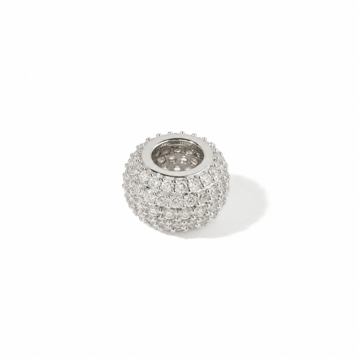 HARMONY SILVER CHARM - DIJES - Malandra Jewelry - EYHD135.P