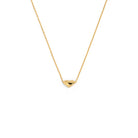 HEART BOLD GOLDEN NECKLACE - COLLARES - Malandra Jewelry - TC1580